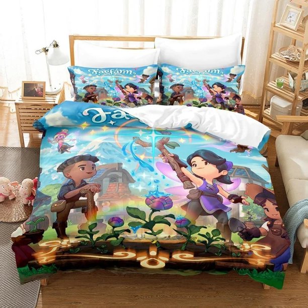 ing Game Bed Sheet Sets Fae Farm Bedding Set Bed Set Adult Kid Bedroom Duvet cover Sets Bed Sheets