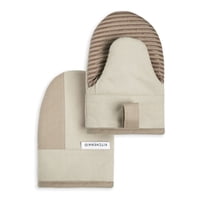 Juego De Guantes De Cocina Kitchenaid Beacon, Bicolor, Antideslizantes, 2 Piezas