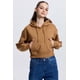 thumbnail image 1 of Polerón Mujer Crop Camel, 1 of 4