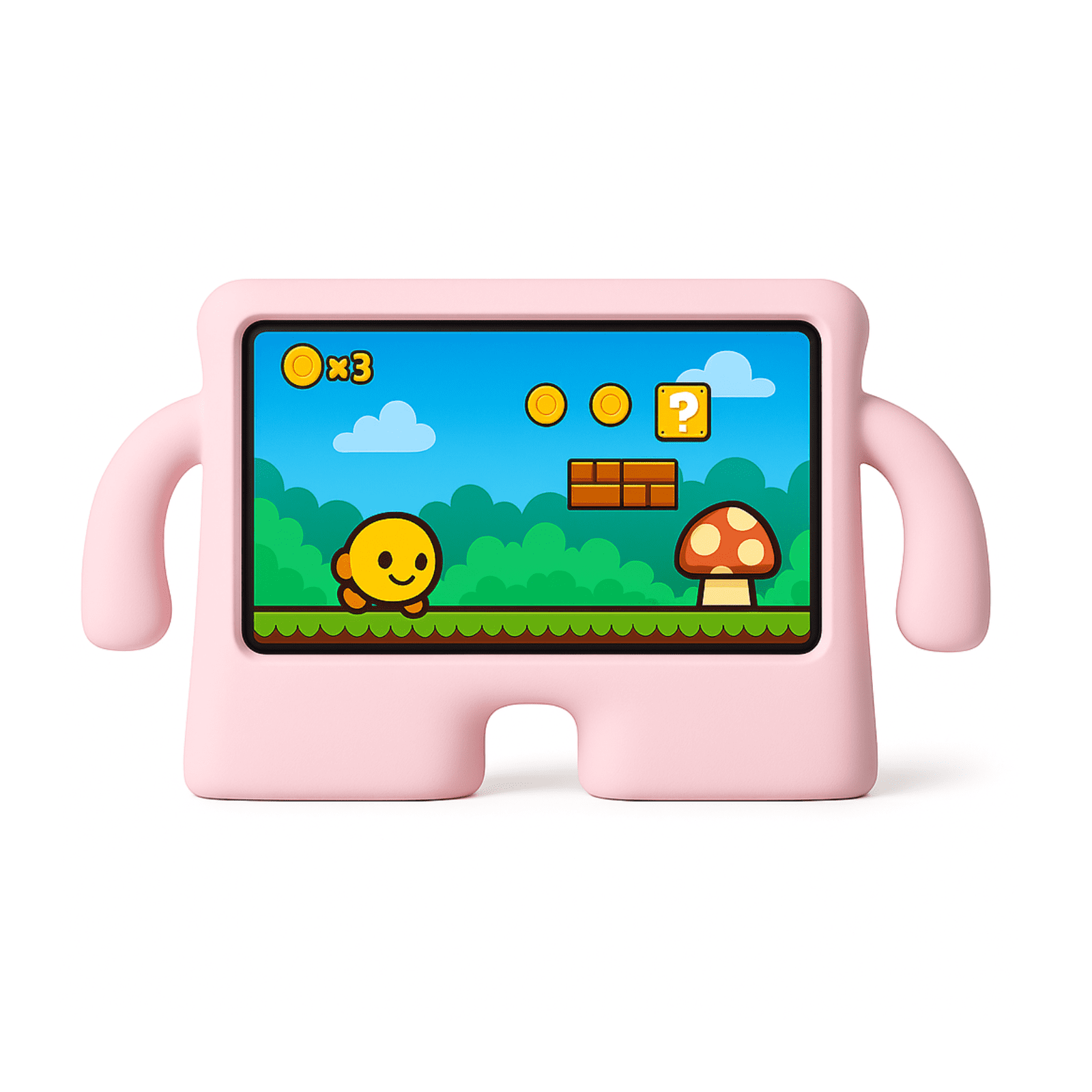 Joigo - Carcasa Niños Anti Golpe Ev Para Tablet Samsung A9 Plus Rosado