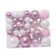 thumbnail image 5 of 46 Uds Adornos De Bolas De Navidad Adornos Artesanales Para Bodas Graduación Festiva Rosa Blanco, 5 of 5