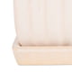 thumbnail image 4 of Set de macetas Zingz & Thingz Accent Plus de cerámica blanca, 12 x 4 x 4 x, 4 of 8