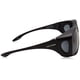 thumbnail image 3 of Anteojos de sol Dioptics Solar Shield Classic para usar sobre anteojos, gris, 66 mm, 3 of 5