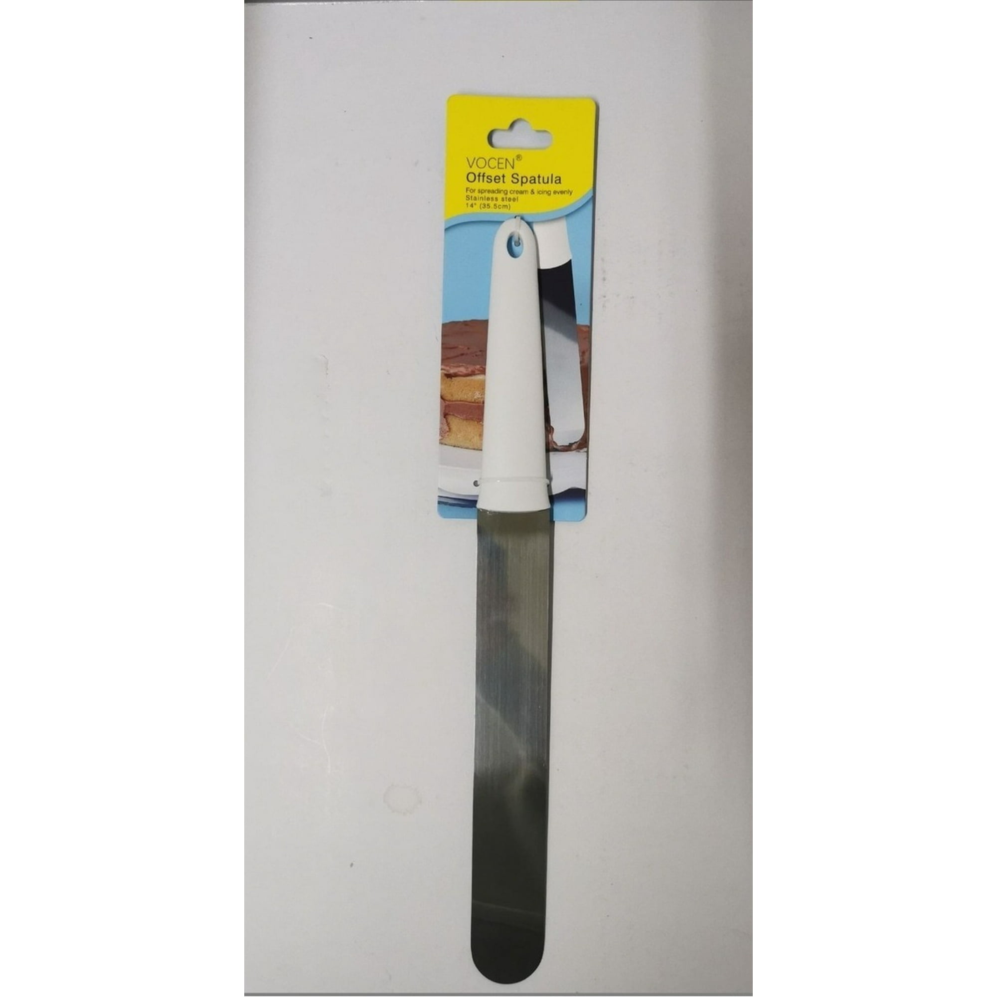 Genérico - Espatula Reposteria Decoracion Torta 37 Cm Acero Inoxidable