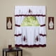 thumbnail image 1 of Set de tratamientos para ventanas ACHIM Cabernet Poliester 147x91cm, 1 of 2