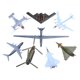 thumbnail image 4 of 8 Pcs Diy 4d Modern Aircraft Fighter Puzzles Asamblea Juguetes Regalo Para Ni?os, 4 of 5