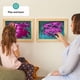 thumbnail image 2 of Panel de pared con lentejuelas ODOXIA Interactive Sensory Kids con tela plegable, 2 of 8