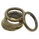 thumbnail image 3 of 6 Anillos O De Puerta De Resorte De 32 Mm Para Llaveros, Bolso, Correa, Artesanía, Bronce, 3 of 5