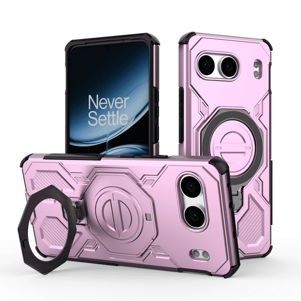 Funda FOXDOCK para OnePlus Nord 4 5G , magnética, ligera, soporte 360°, antigolpes