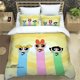 thumbnail image 1 of 3D P-Powerpuff-Girls Cartoon Bedding Sets exquisite bed supplies set duvet cover comforter set bedding set luxury birthday gift, 1 of 5