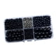 thumbnail image 4 of 600 Cuentas Brillantes Multifuncionales Para Manualidades, Aretes, Pulseras, Color Negro, 4 of 5