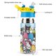 thumbnail image 3 of Sanrio Botella de Agua con Tapa Pop Top de Un Toque, Acero Inoxidable, a Prueba de Fugas, para Deportes, Botella Infantil azul 12 oz, 3 of 6