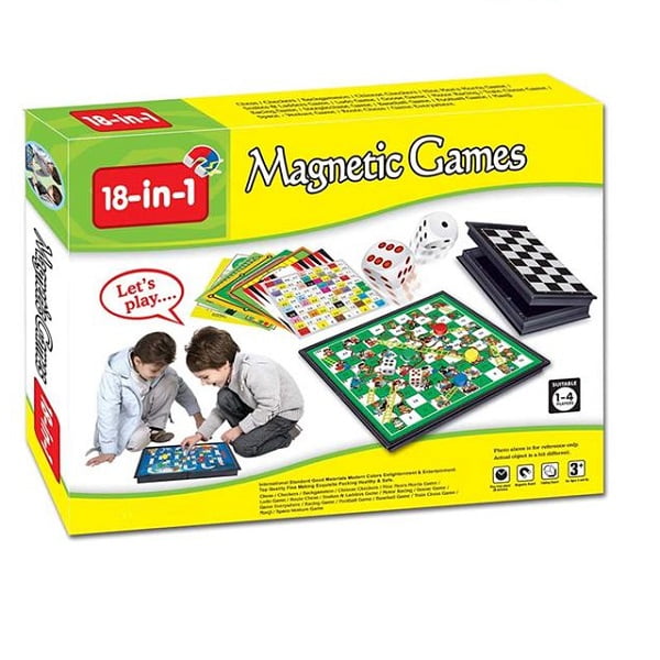 Seigard - Juego De Mesa Magnético 18 En 1