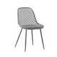 thumbnail image 1 of Silla Europa Acolchada Metal - Gris, 1 of 3