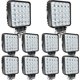 thumbnail image 1 of Luces LED de trabajo SAN YOUNG cuadradas de 4 pulgadas, 75 W, 7000 lm, 12 V, 24 V, 1 of 8