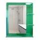 thumbnail image 1 of Espejo Simple Rectangular Green 80x60 Con Repisas, 1 of 5