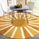 thumbnail image 4 of Alfombra Lahome Boho redonda, 120 cm, lavable, antideslizante, arcoíris, 4 of 7