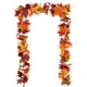 thumbnail image 2 of 2 paquete otoño guirnalda hoja de arce, 175cm colgante de la vid otoño follaje Acción de Gracias decoración para la boda del hogar chimenea fiesta navidad, 2 of 3