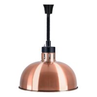 Bothyi - Lámpara De Calor Para Alimentos, Lámpara Calentadora De Alimentos De Acero Inoxidable Para Restaurante, Patatas Fritas, Cocina, Bronce