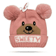 thumbnail image 1 of GORRO DE LANA INFANTIL CON CHIPORRO Y DOS POMPONES BEBE UNISEX, 1 of 3