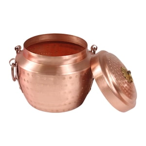 Bothyi - Olla De Cobre Con Tapa Cacerola Para Una Sola Persona Para Restaurante Hogar C