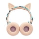 thumbnail image 2 of Audífonos Bluetooth Gatito Rosa RGB ¡Vida a tu Música! - PS, 2 of 4