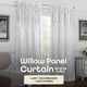 thumbnail image 2 of Panel de cortina de ventana Achim con filtro de luz, 213 x 107 cm, gris, 2 of 6