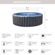thumbnail image 3 of Hot Tub Inflable Spa Bergen Comfort Para 4 Personas MSpa, 3 of 13
