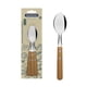 thumbnail image 1 of Juego de Cucharas de Mesa Tramontina Dynamic con Láminas en Acero Inoxidable y Mangos de Madera Natural 03 Piezas, 1 of 3