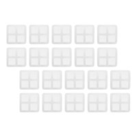 Magideal - Etiqueta Engomada Del Colador De Malla De Drenaje De Piso, Filtro De Fregadero De Piso Para Cocina, Alcantarillado, Desagüe De Piso De Bañeras De Freg 20 Piezas