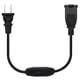thumbnail image 1 of Cable De Extensión Polarizado De 2 Puntas Con Interruptor Para Lámparas Adaptadores De Corriente, 1 of 5