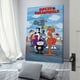 thumbnail image 3 of El Show de Rocky y Bullwinkle Cuadro decorativo colgante - Arte de pared - Póster enmarcado - Decoración de pared - Regalos para familia, amigos y aficionados 20*30 cm, 3 of 6