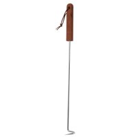 Bothyi - Gancho Volteador De Carne Para Barbacoa Gancho Para Carne Fácil De Limpiar Para Salchichas Parrilla Para Barbacoa Volteadora 44 Cm X 3,7 Cm