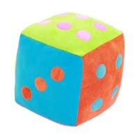 Magideal - Dados De Peluche Para Jugar, Regalos De Fiesta, Decoraciones Educativas Para Fiestas, Adornos Puntos 12Cm