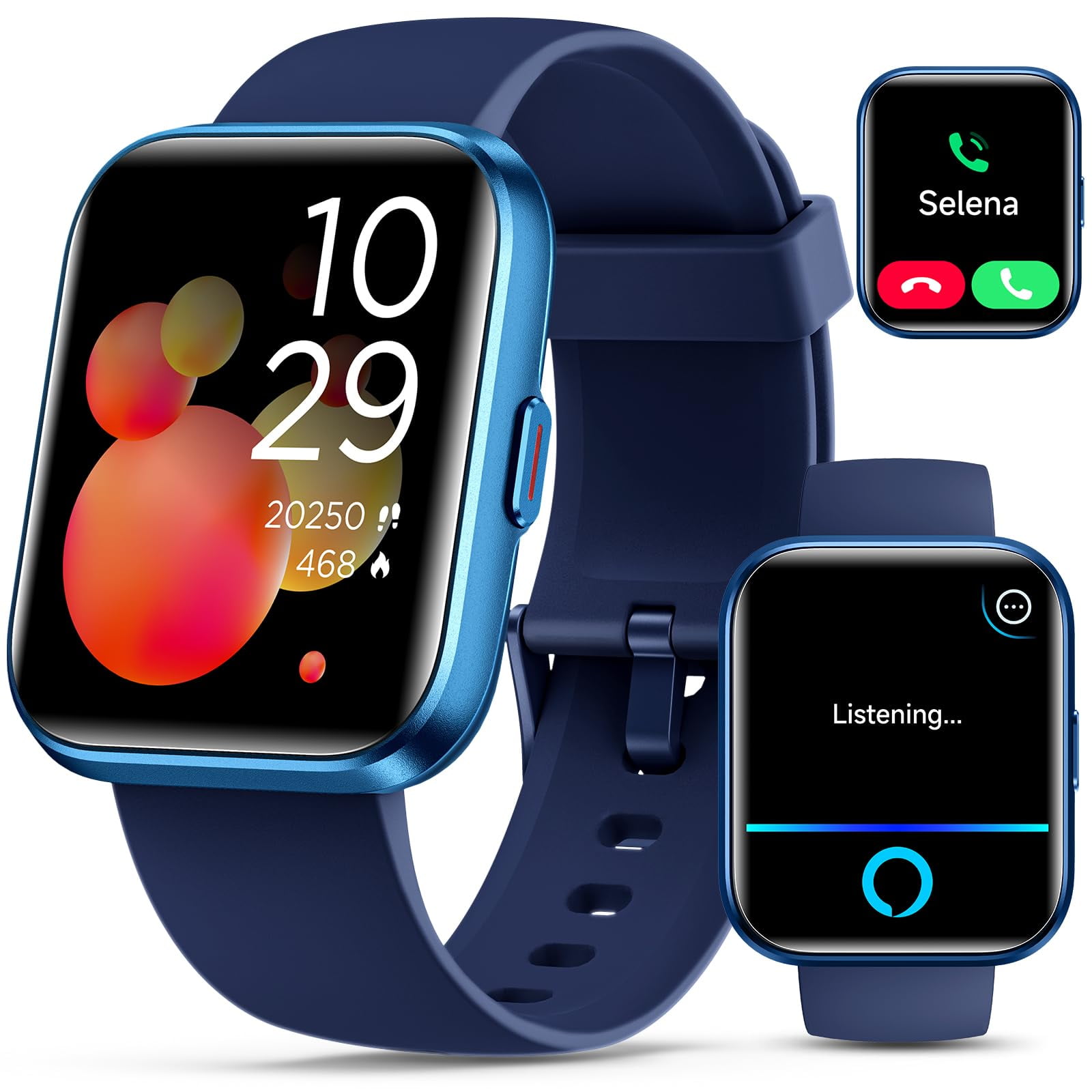 Reloj Inteligente Quican 2024 Fitness Para Hombre Con Llamada Telefónica Y Alexa