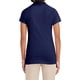 thumbnail image 4 of Polo IZOD Junior Uniform de manga corta azul marino, talla M, 4 of 5
