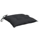 thumbnail image 5 of Cojines para silla VidaXL, tela negra, 40 x 40 x 7 cm, 2 unidades, 5 of 9