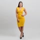thumbnail image 1 of Vestido ajustado amarillo Talla L Mujer, 1 of 3