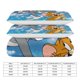 thumbnail image 3 of Tom And Jerry Cartoon Bedding Sets Ultra Soft Skin-Friendly Duvet Cover 3 Piece, Cute Comforter Cover Bed Set for Boys Girls Kids, 3 of 5