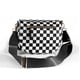 thumbnail image 3 of Bandolera FEIBOON Spacious a cuadros de nylon para mujer, 3 of 6
