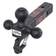 thumbnail image 1 of Tow Hitch TOPTOW Tri-Ball negro mate para receptor de 2 pulgadas, 1 of 7