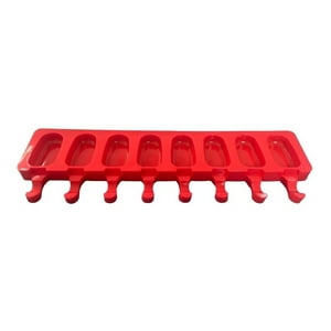 Genérico - Moldes De Silicona Para Helados Molde Paletas Helado 8Cavid