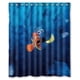 thumbnail image 1 of Cortina de ducha de Buscando a Nemo, juego de cortina de baño con ganchos, tamaño 60 x 72 pulgadas, 1 of 3