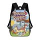 thumbnail image 1 of Pound Puppies-theme Backpack, Campus style schoolbag Bookbag with Adjustable Shoulder Straps And Large Zip Compartment, Unisex Travel Bags., 1 of 6