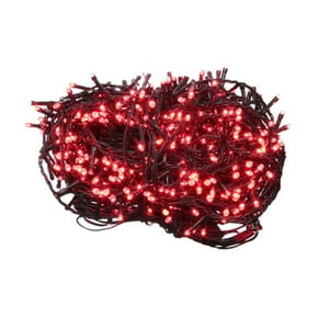 Genérico - Guirnalda De 600 Luces Rojas Navideñas Decoración
