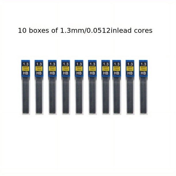 10pcs/lot 0.3mm-2.0mm Mechanical Pencil Lead Refill - Perfect for Art Drawing & Cute Stationery!
