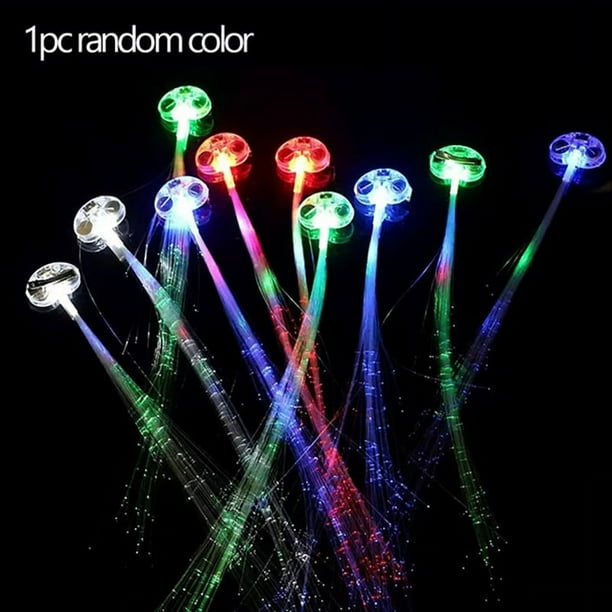 Led Light Up Fairy Hair Accessories Braid Extension Clips For Women Girls Party Favors Supplies Wig For Christmas Birthday