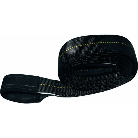 Eslinga Negra Para Eventos 25mm X 2 Capas X 2 Mt 1000 Kilos Negro