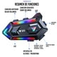 thumbnail image 2 of Auriculares Inalambricos Para Casco de Motocicleta Bluetooth, 2 of 5
