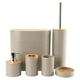 thumbnail image 2 of 6 Uds Accesorios De Ba?o Cepillo De Inodoro Portátil Para Dormitorio Hogar Granja Beige, 2 of 5
